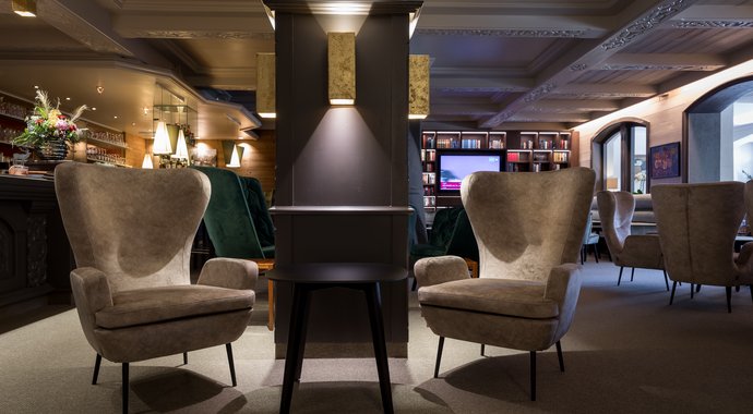 armchair lounge deco by rossin at Alpenhotel Tirolerhof