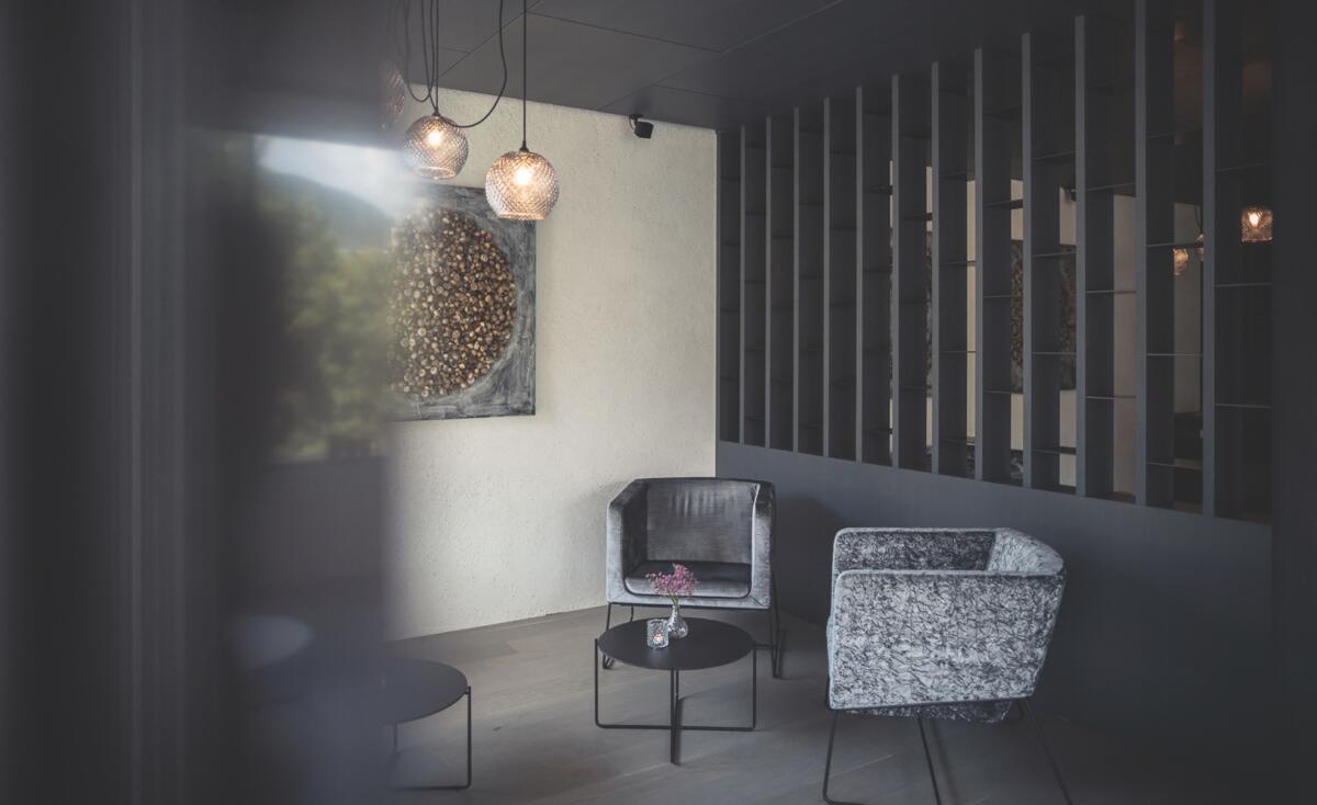 tonic armchair lounge by rossin at Alpinhotel Keil
